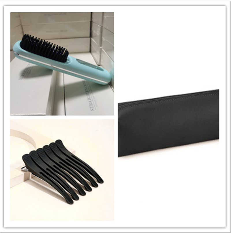 2 In 1 Straight Hair Comb Wireless Hair Straightener Brush Hair Fast Heating Portable Hot Curler USB Charging - Image 40