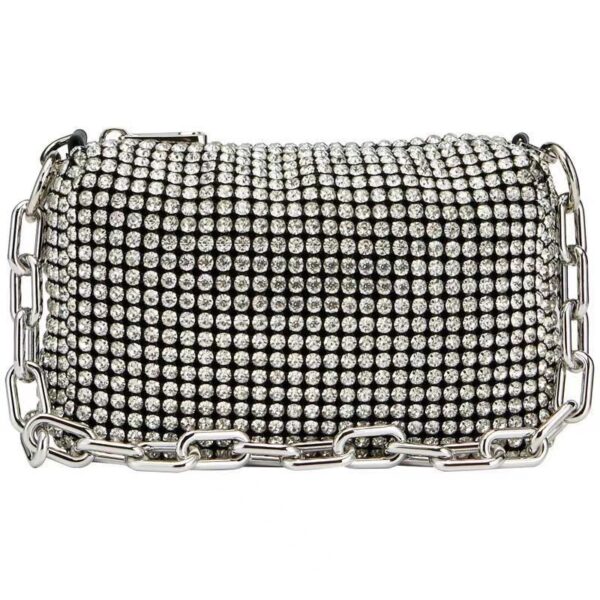 Fashion Diamond Bag Handheld Crossbody - Image 4