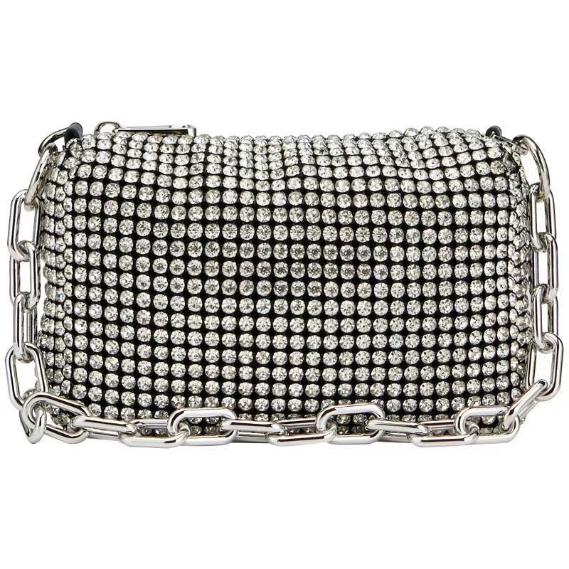 Fashion Diamond Bag Handheld Crossbody - Image 4