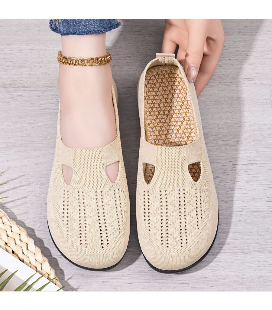 Fashionable Versatile Slip-on Old Beijing Cloth Shoes