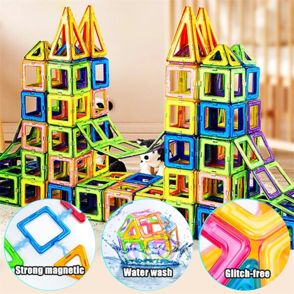 Magnetic Building Blocks DIY Magnets Toys For Kids Designer Construction Set Gifts For Children Toys - Image 16