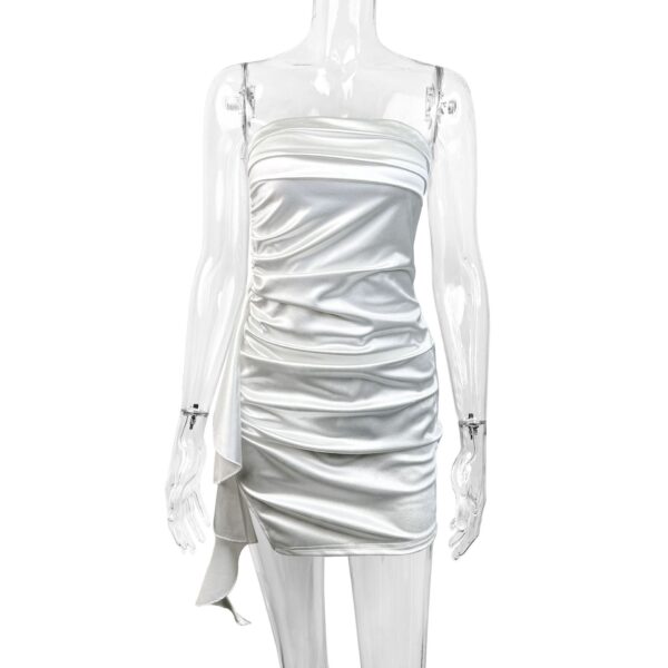 New Slim Fit Strapless Women's Dress - Image 4