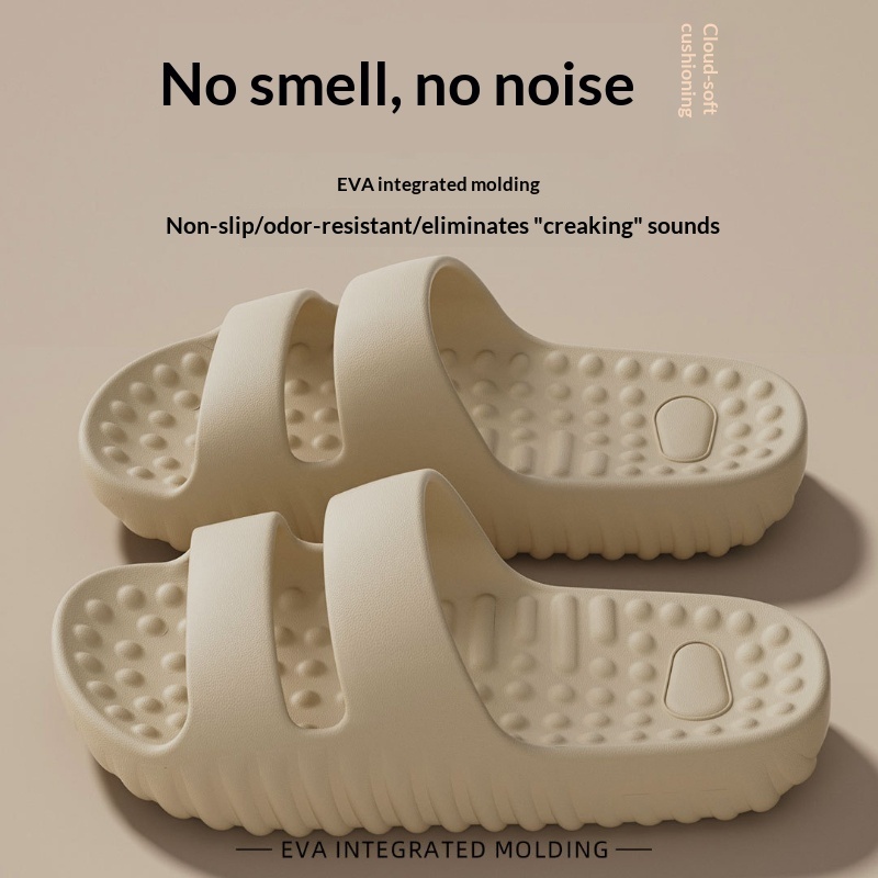Thick-soled Massage Slippers Indoor Home Use Non-slip And Quiet EVA Material Deodorizing - Image 28
