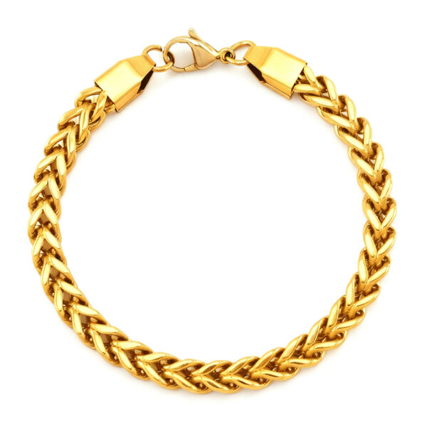 Hip-hop Personality Reversible Four-sided Bracelet - Image 3