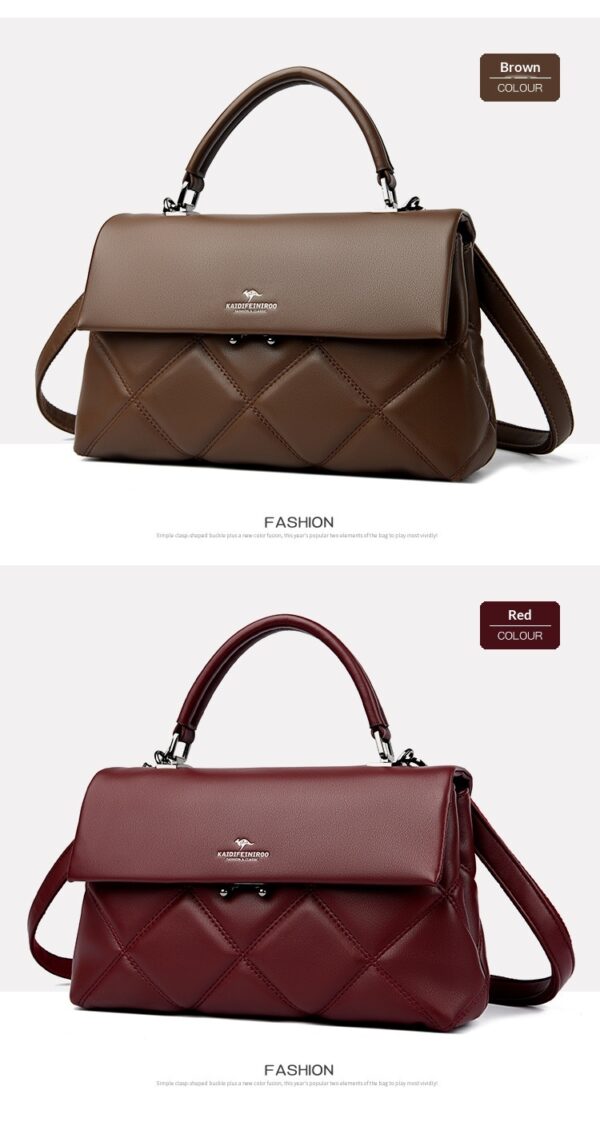 Ladies' Handheld Cross Shoulder Bag - Image 18