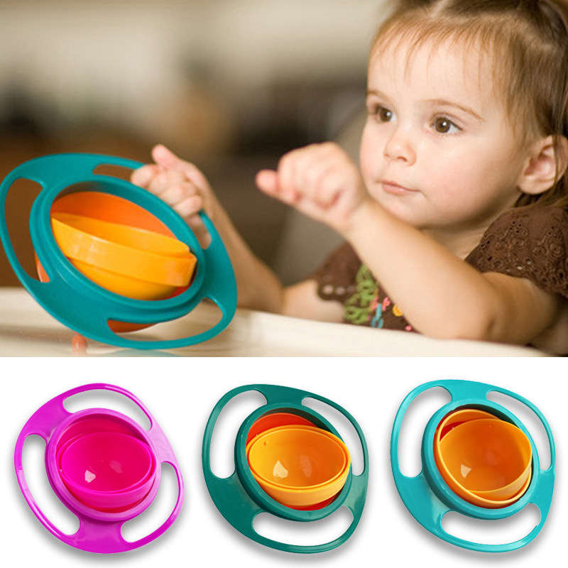 360 Rotate Universal Spill-proof Bowl Dishes - Image 1