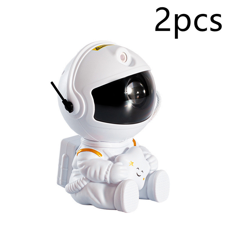 Mini Version Of Astronaut Star Projection Lamp Creative Gift Atmosphere Decorative Lamp Colorful Flowing Starry Night Light - Image 23