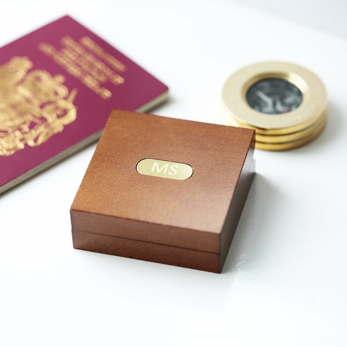 Compass Personalised With Timber Box - Image 2