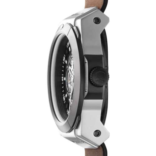 Vento Silver Black Leather - Image 3