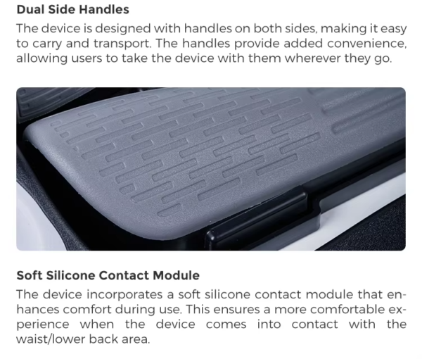 Constant Temperature Heat Therapy Multi-Frequency Vibration Stretch Simple Operation Electric Lumbar Traction Device - Image 12
