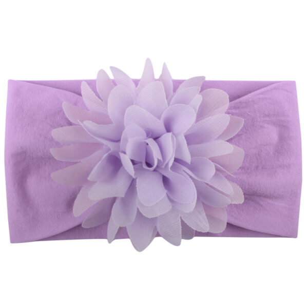 Creative Chiffon Flower Headband Baby Hair Accessories Cute Princess Headband - Image 2