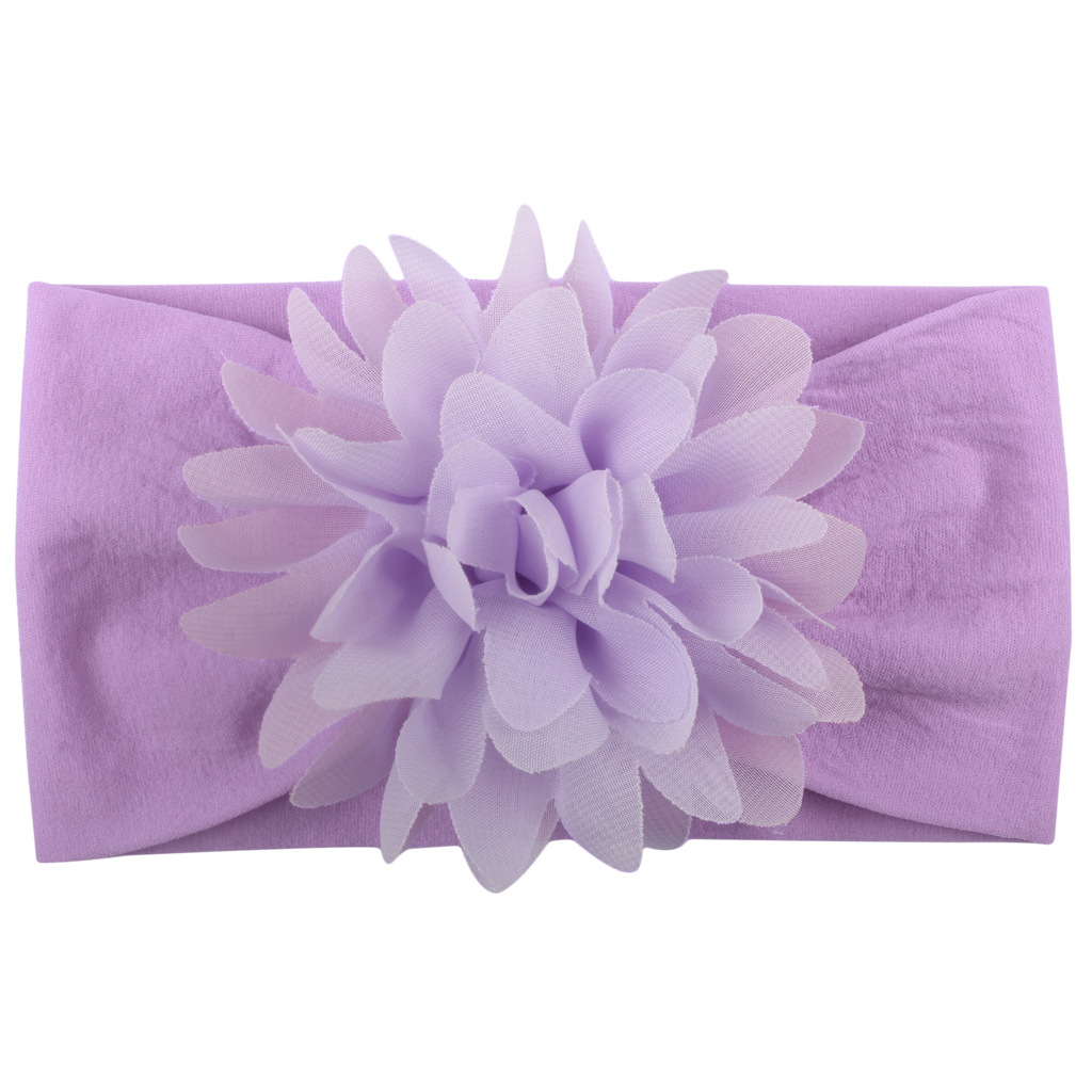 Creative Chiffon Flower Headband Baby Hair Accessories Cute Princess Headband - Image 2