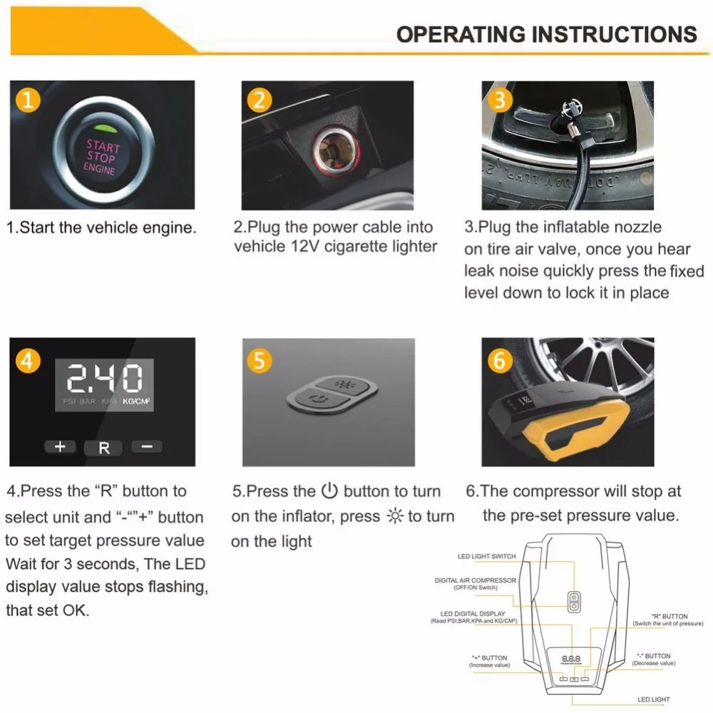 Car air pump - Image 9