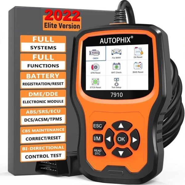 Autophix 7910 BMW Full System Diagnostic Tool Read Maintenance OBDII Fault Scan - Image 10