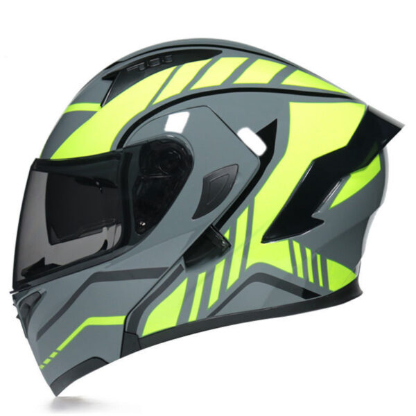 Half Helmet Helmet Personality Winter Locomotive Gray - Image 37