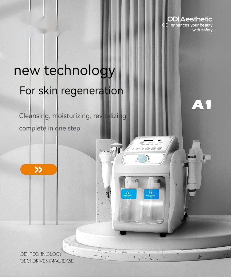 Oxygen Injection Moisturizing Blackhead Exfoliating Face Wash Beauty Six-in-one Skin Management Instrument - Image 1