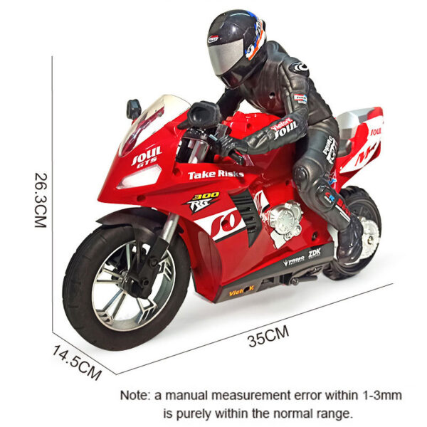 Side-tracking Off-road Unicycle Remote Control Electric Motorcycle Children Toys - Image 3