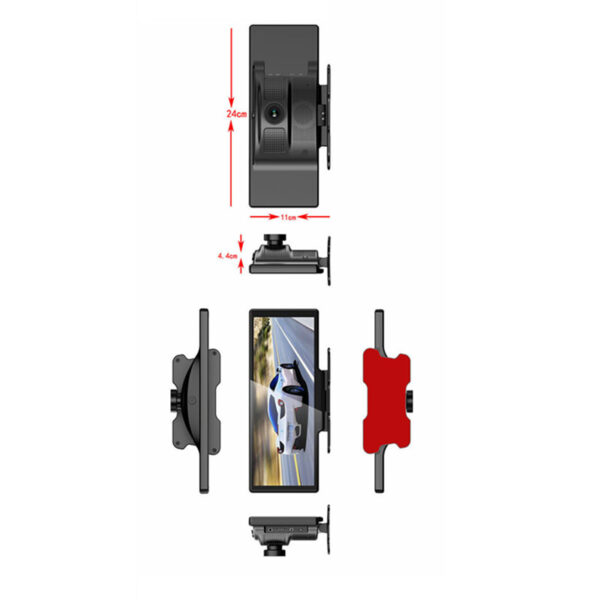 2.5K High-definition Mobile Phone Screen Projection Driving Recorder Reversing Image Voice Control - Image 2