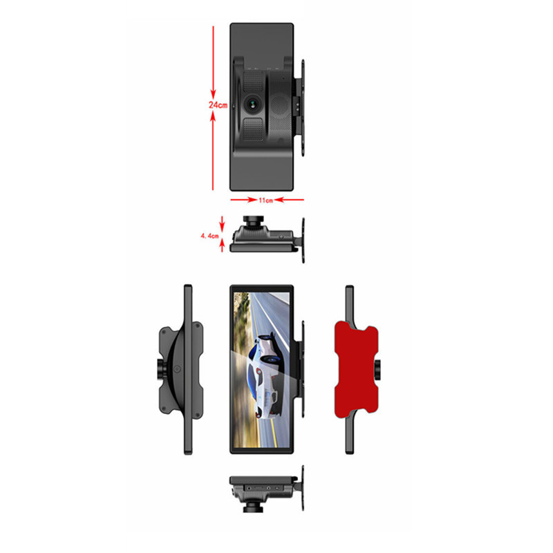 2.5K High-definition Mobile Phone Screen Projection Driving Recorder Reversing Image Voice Control - Image 2