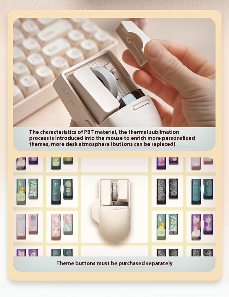 Xiaoqiao Three Mode Wireless Mouse - Image 6