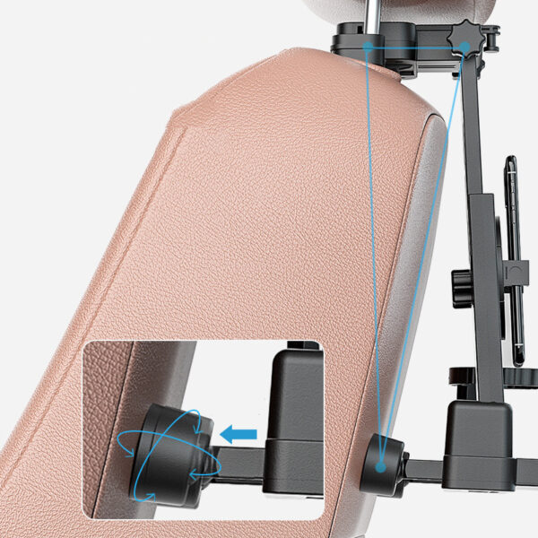 Travel Car Seat Back Small Table Board Adjustable - Image 3
