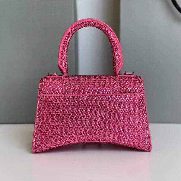 Pure Hand Heavy Work Full Diamond  Lingbling Hourglass Bag - Image 6