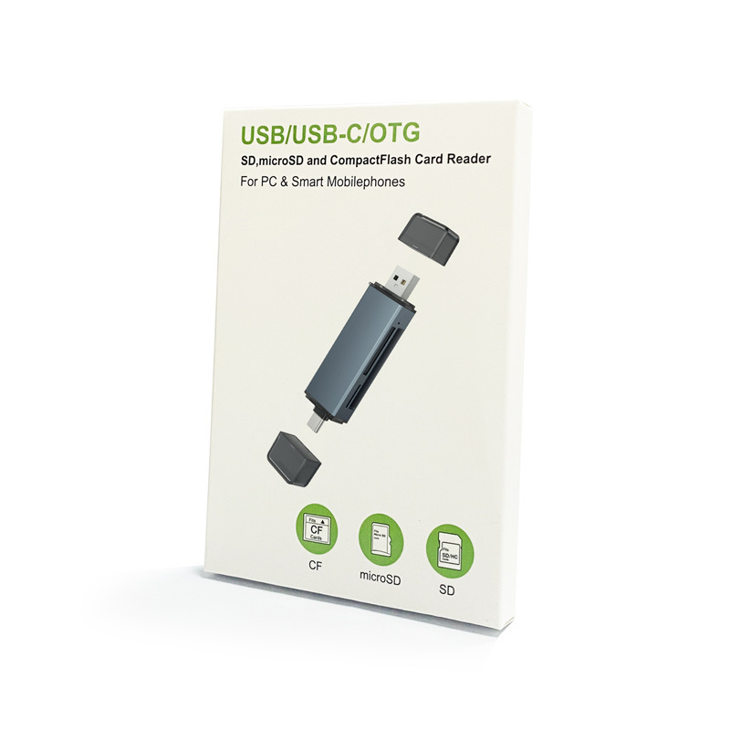 Cf Card Reader SD Car USB Three-in-one - Image 6
