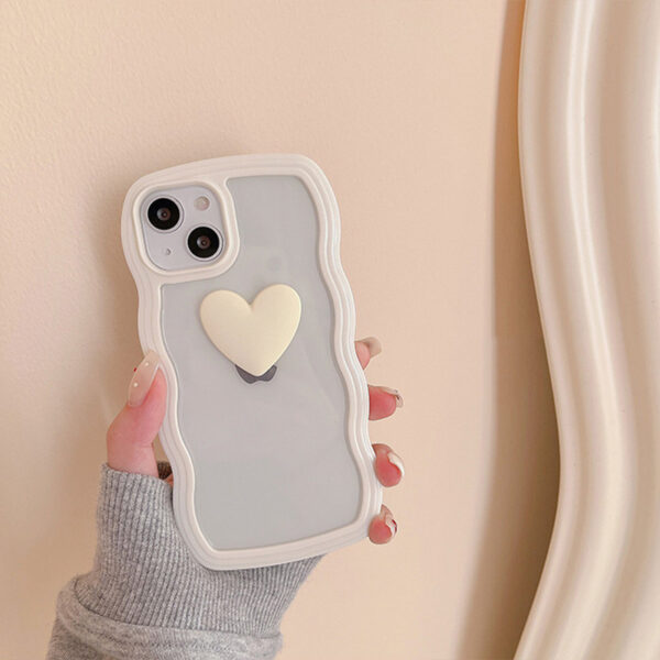 Love Wave Border Phone Case Transparent 3D - Image 58