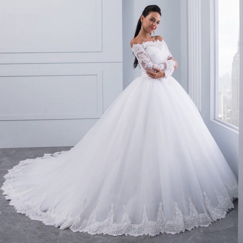 Wedding Bridal Wedding Lace Large Tail - Image 14