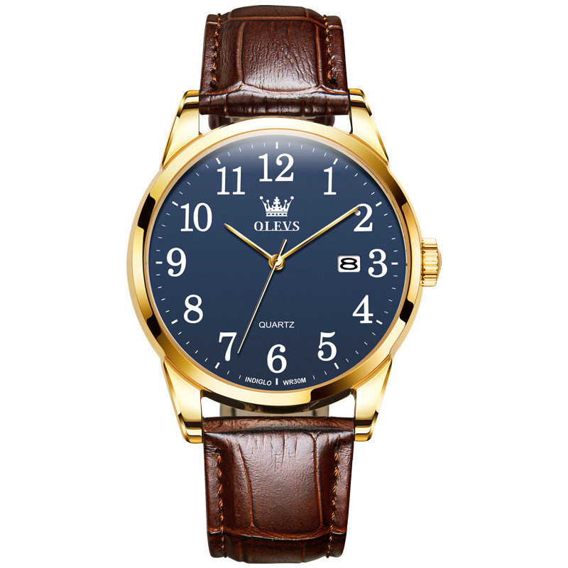 Waterproof Quartz Watch Digital Scale Simple Men - Image 19