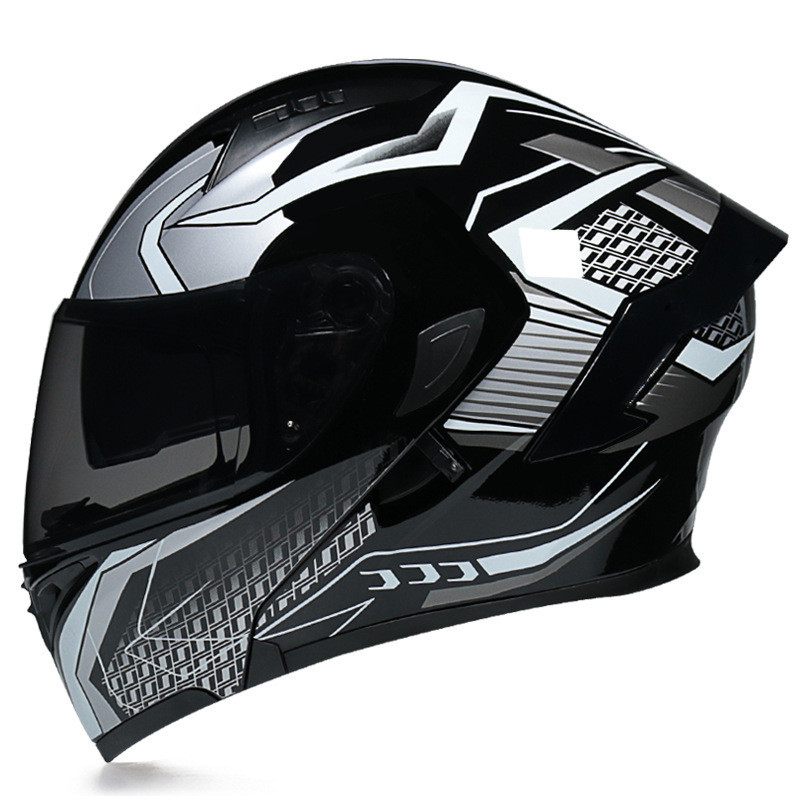 Half Helmet Helmet Personality Winter Locomotive Gray - Image 80
