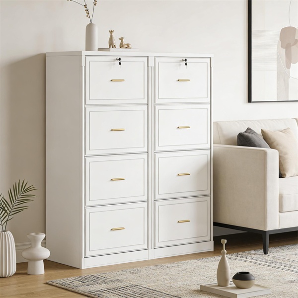4-Drawer File Cabinet-No Shipments On Weekends - Image 2