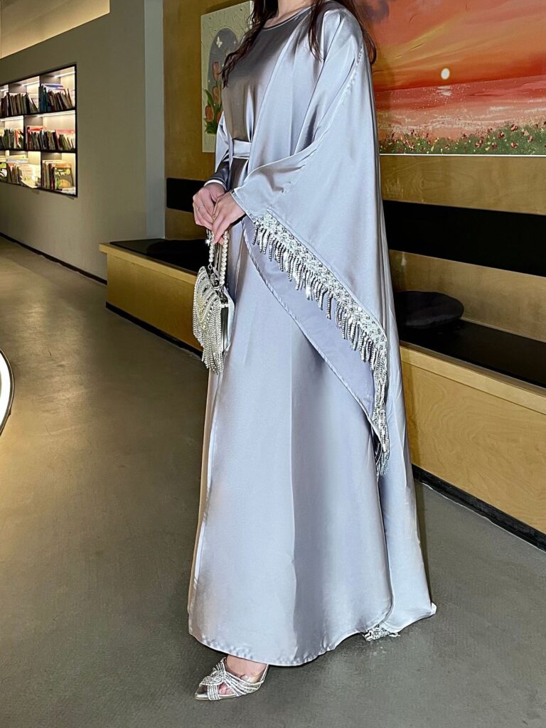 Tassel Dress Women's Robe Two-piece Set