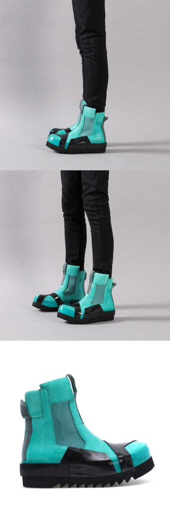 Design Leather Handmade Retro Thick Soled Heightening Casual Shoes