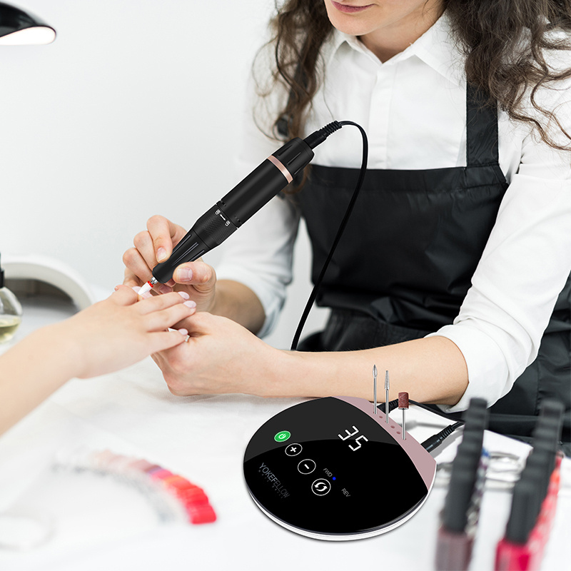 New Upgrade 35000RPM Electric Nail Drill Machine For Acrylic - Image 1