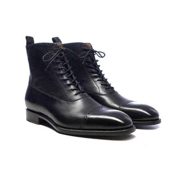 Men's English Last Carved Martin Oxford Boots - Image 11