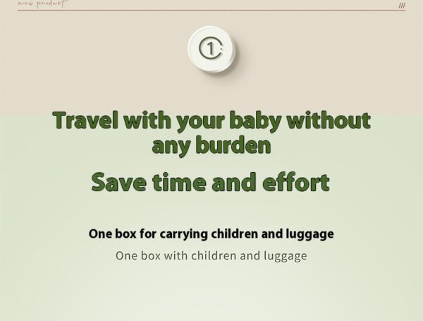 Baoma Luggage Baby Promotion Parent-child Trolley Case - Image 21