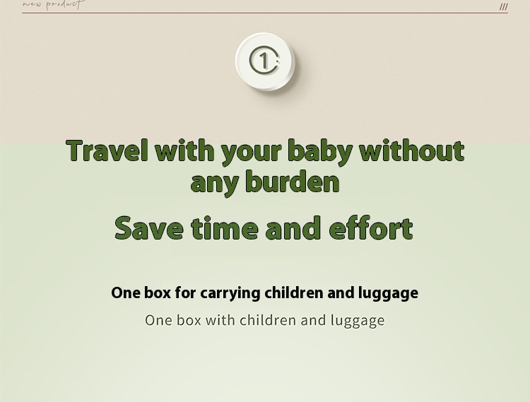 Baoma Luggage Baby Promotion Parent-child Trolley Case - Image 21