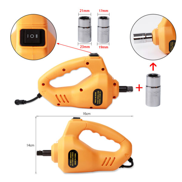 Car Electric Jack Car Jack Set With Electric Wrench - Image 5