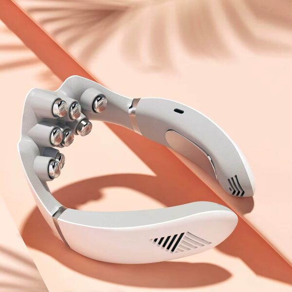 Wholesale Customized Wireless Personal Portable Neck Wearable Massagers Cold And Warm Hanging Neck Massager - Image 3