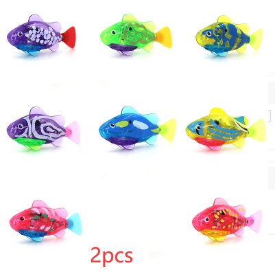 Cat Interactive Electric Fish Water Toy For Indoor Play Swimming Robot Fish Toys For Cat Dog Pet Baby Swimmer Bath Robofish Toys - Image 17