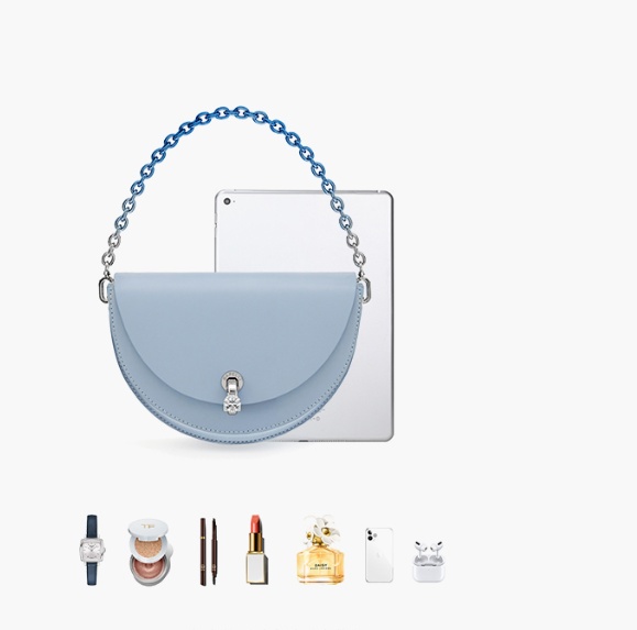 Women's Fashion Diamond Lock Small Design Shoulder Messenger Bag - Image 6