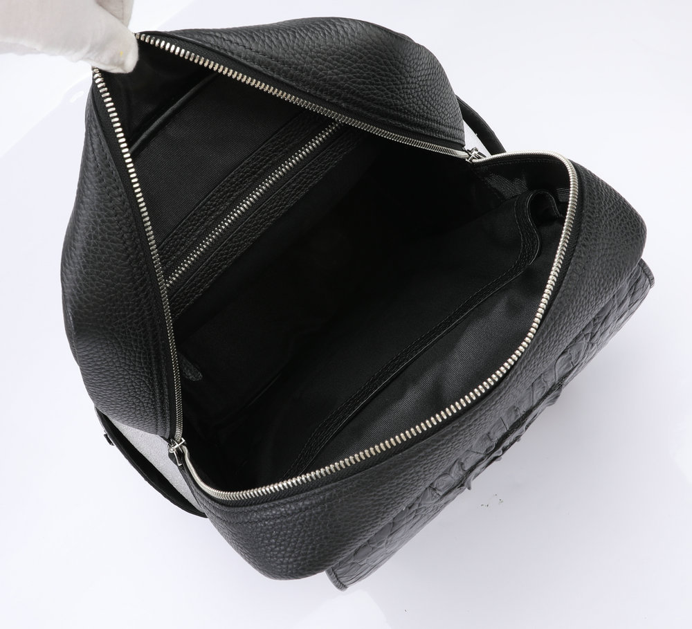 Crocodile Bone Leather Fabric Leisure Men