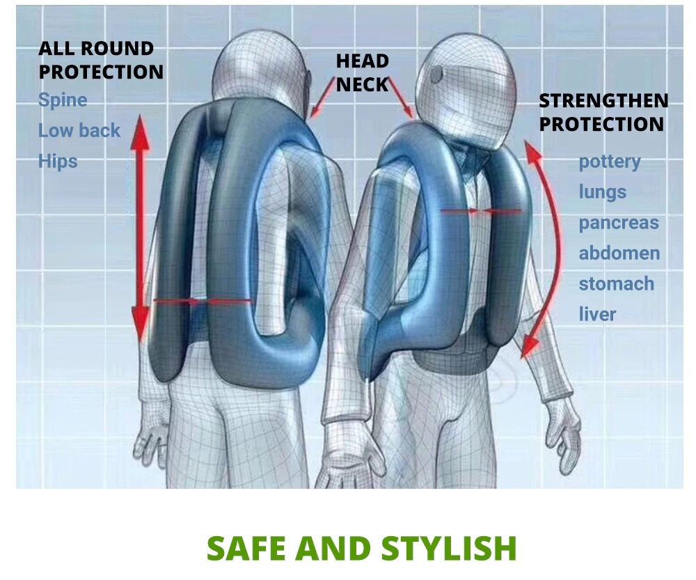 Motorcycle AirBag Vest - Image 2
