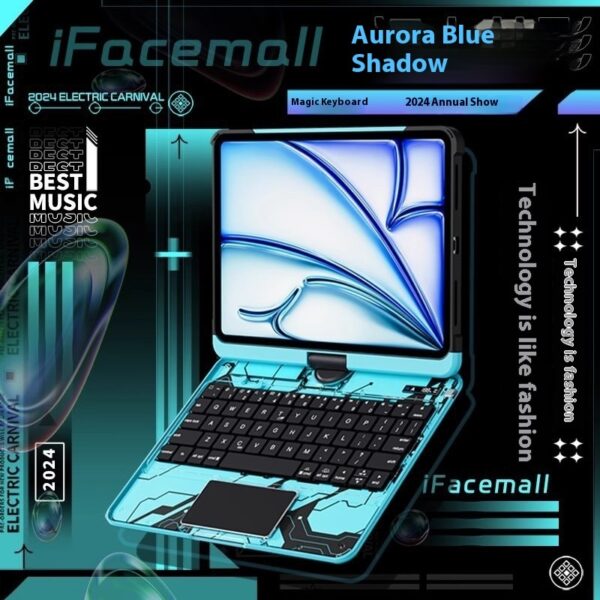 Applicable Tablet Pro13 Miaocontrol Keyboard Protective Case Mute - Image 11