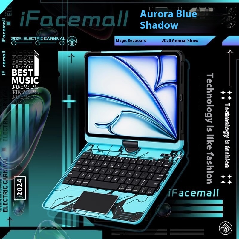 Applicable Tablet Pro13 Miaocontrol Keyboard Protective Case Mute - Image 14