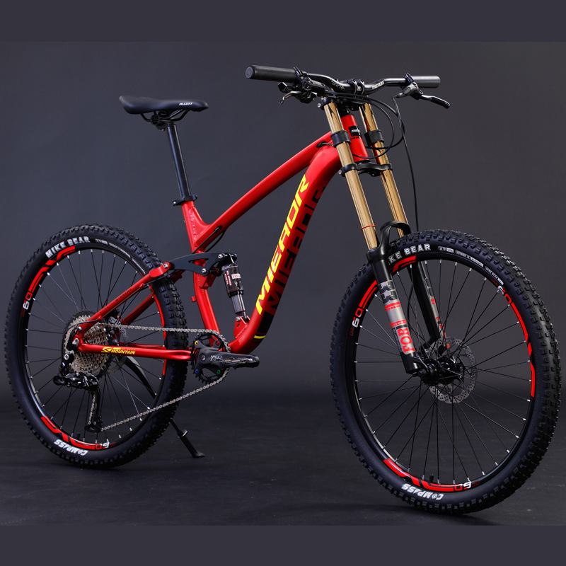 Aluminum Alloy Soft Tail Oil Brake Damping Mountain Bike Bicyc - Image 5