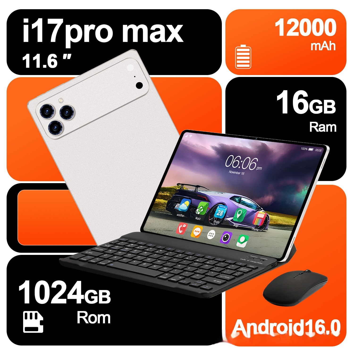 Portable And Minimalist Home Tablet Computer - Image 8