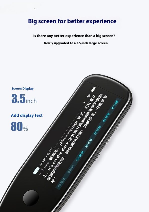 X5PRO Smart 35-inch Large Screen Scanning Translation Pen - Image 8