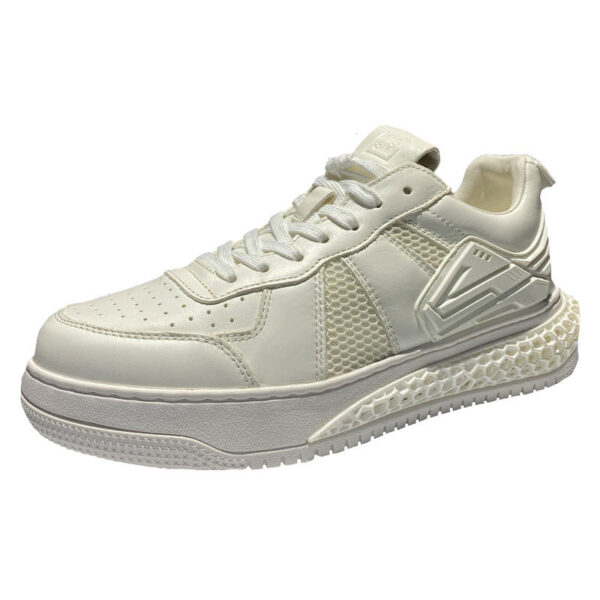 Men's Summer Leather Breathable Casual Shoes - Image 2